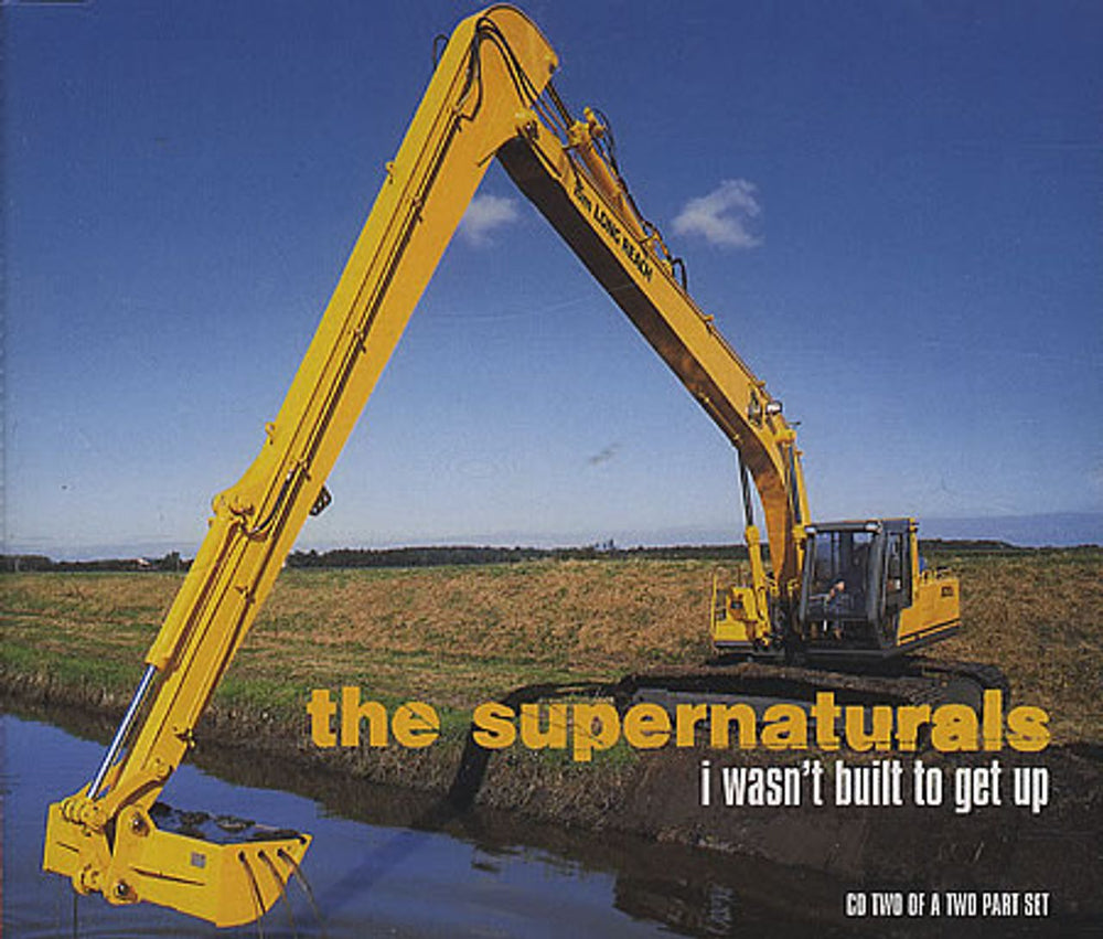 The Supernaturals I Wasn't Built To Get Up UK 2-CD single set (Double CD single) CDFOOD/S112