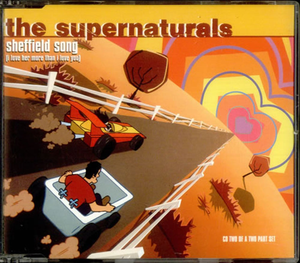 The Supernaturals Sheffield Song UK 2-CD single set (Double CD single) RNA2SSH123318