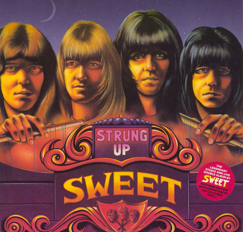 The Sweet Strung Up - Purple Vinyl German 2-LP vinyl record set (Double LP Album) 88875129631