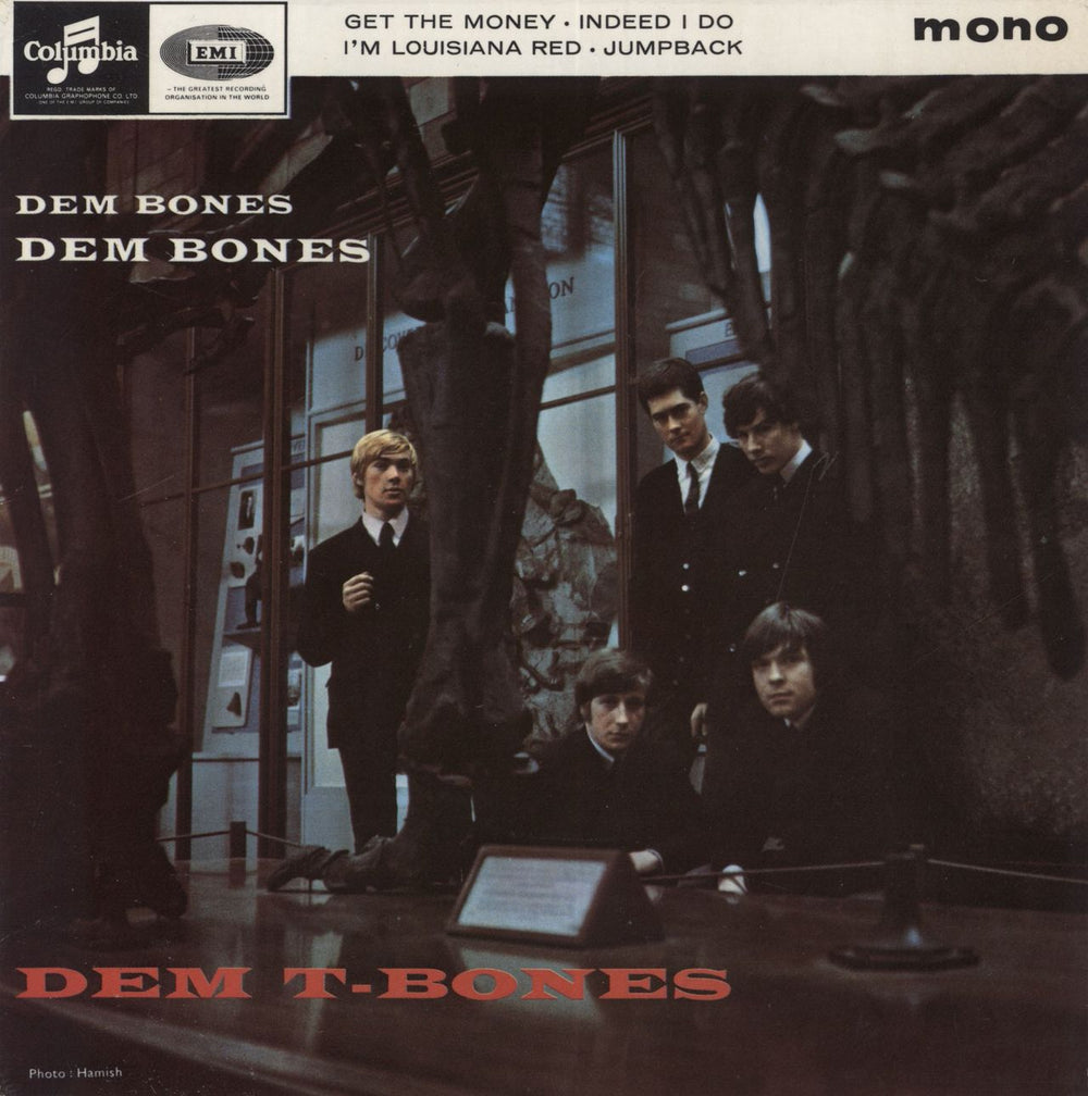 The T-Bones Dem Bones Dem Bones Dem T- Bones EP UK 7" vinyl single (7 inch record / 45) SEG8414