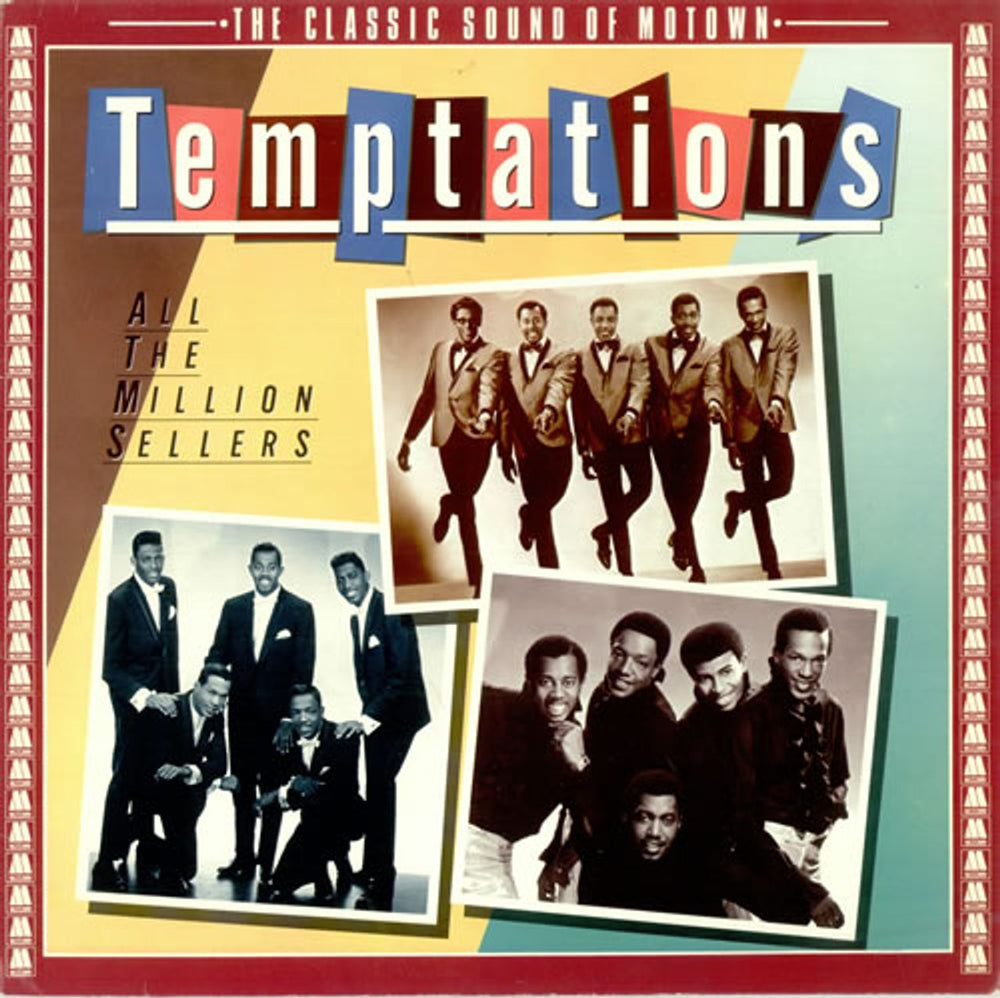 The Temptations All The Million Sellers UK vinyl LP album (LP record) WL72096