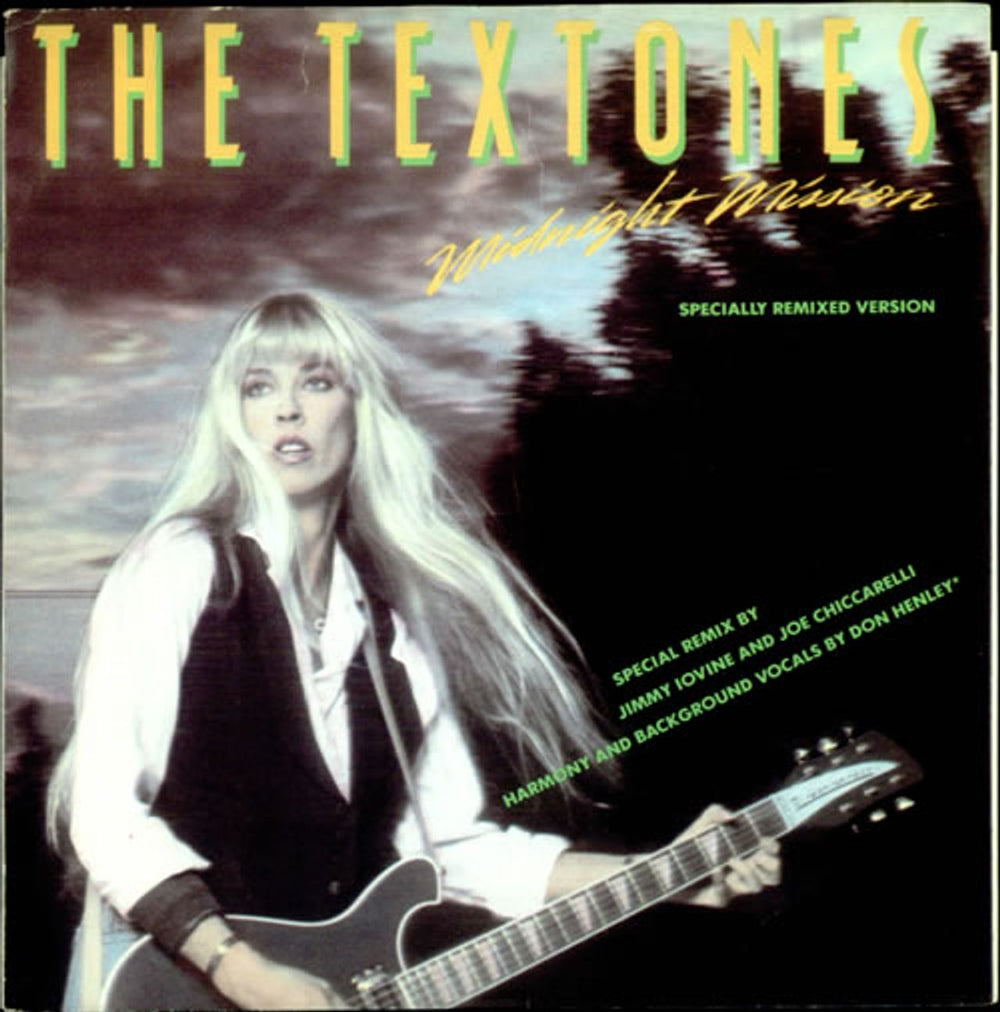 The Textones Midnight Mission - Specially Remixed Version US Promo 7" vinyl single (7 inch record / 45) GS-82016