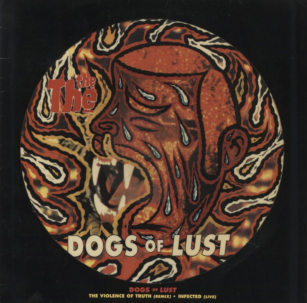 The The Dogs Of Lust UK 12" vinyl picture disc (12 inch picture record) 6584576