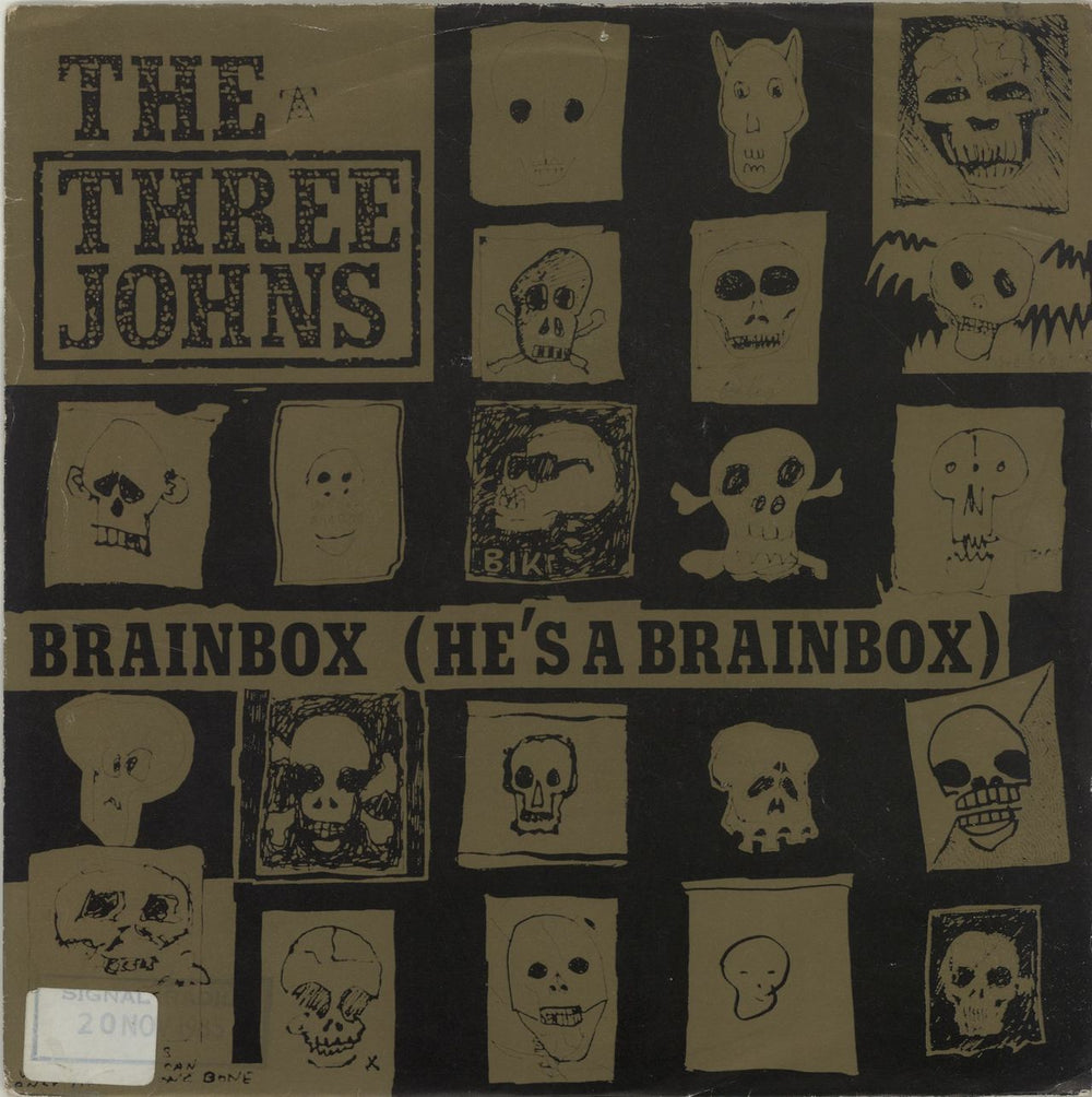 The Three Johns Brainbox (He's A Brainbox) UK 7" vinyl single (7 inch record / 45) ABS036