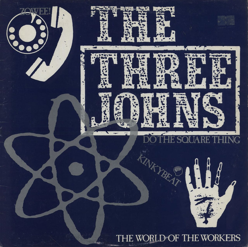 The Three Johns The World Of The Workers UK 12" vinyl single (12 inch record / Maxi-single) 12ABS023