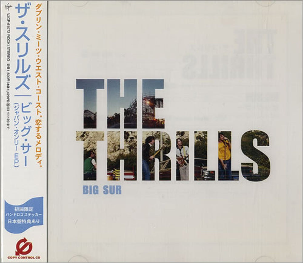 The Thrills Big Sur Japanese Promo CD single (CD5 / 5") VJCP-61072