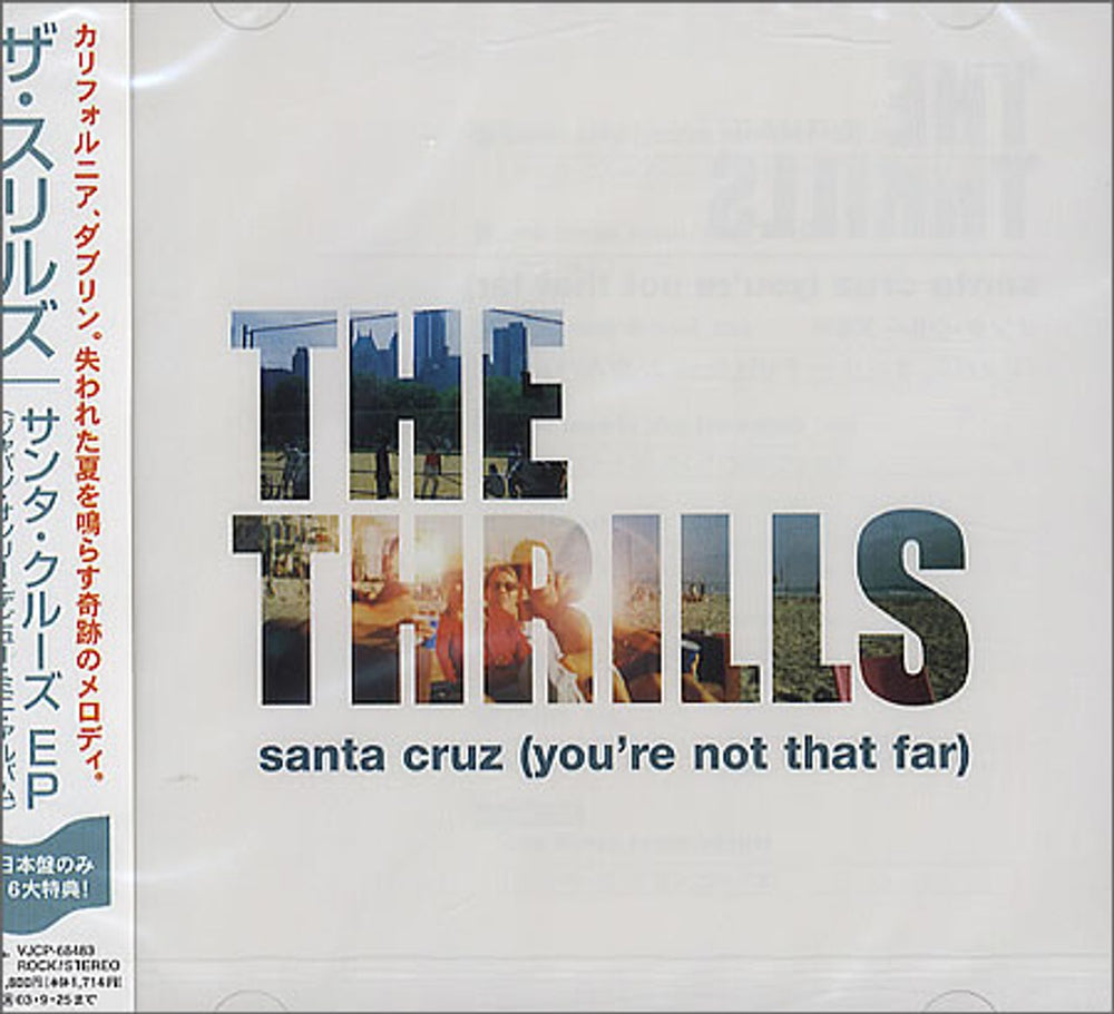 The Thrills Santa Cruz [You're Not That Far] Japanese CD single (CD5 / 5") VJCP-68483