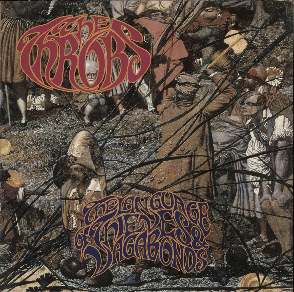 The Throbs The Language Of Thieves And Vagabonds German vinyl LP album (LP record) GEF24316