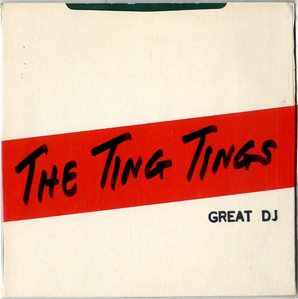 The Ting Tings Great DJ UK 7" vinyl single (7 inch record / 45) 88697221647