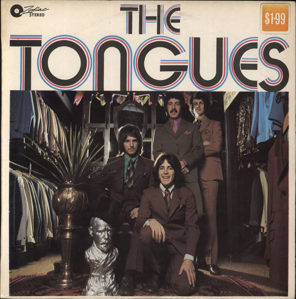 The Tongues The Hi-Revving Tongues New Zealand Promo vinyl LP album (LP record) ZLP1041