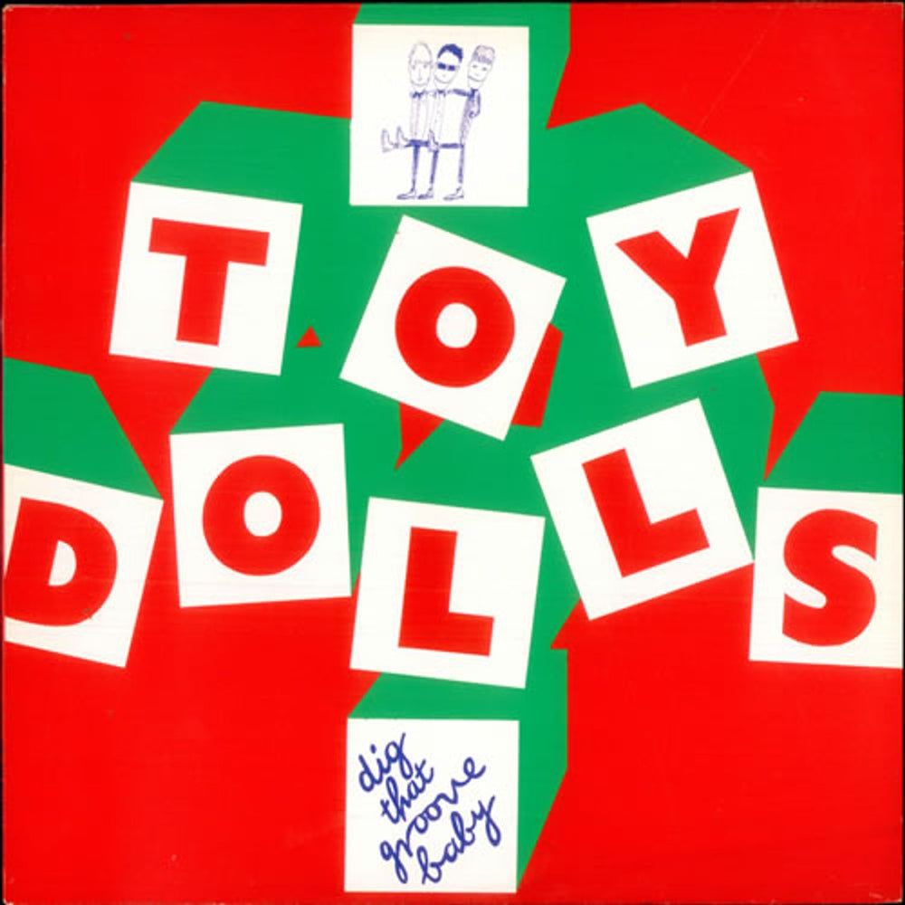 The Toy Dolls (70s) Dig That Groove Baby UK vinyl LP album (LP record) VOLP1