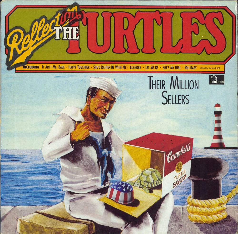 The Turtles Reflection - Their Million Sellers German vinyl LP album (LP record) 9290200