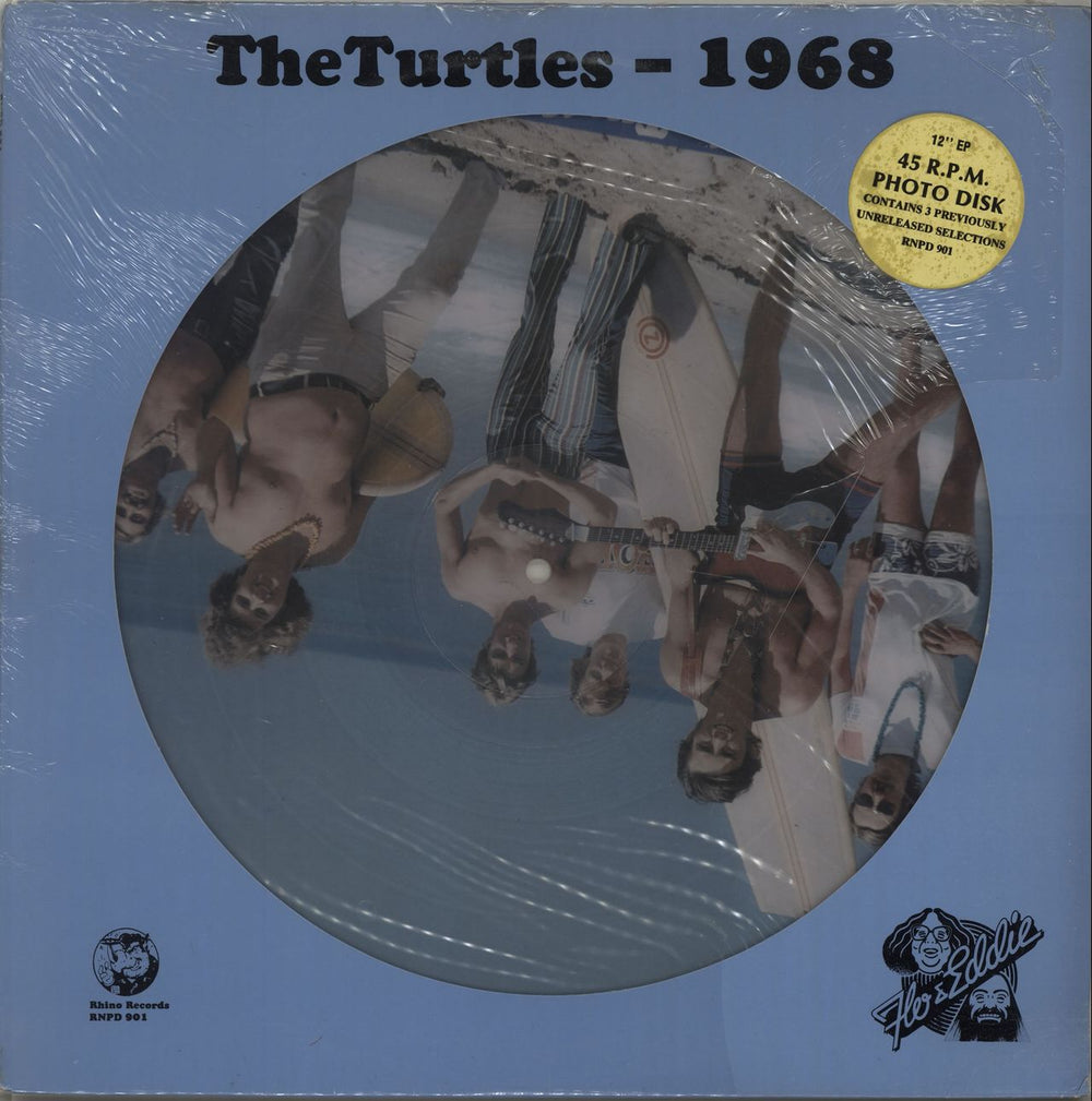 The Turtles The Turtles - 1968 + Photo Disk - Sealed US 12" vinyl single (12 inch record / Maxi-single) RNPD901