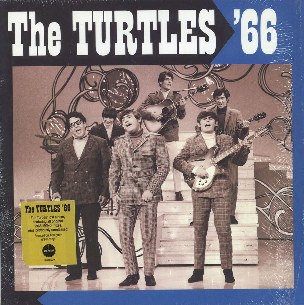 The Turtles The Turtles '66 - 180gm Green UK vinyl LP album (LP record) DEMREC627