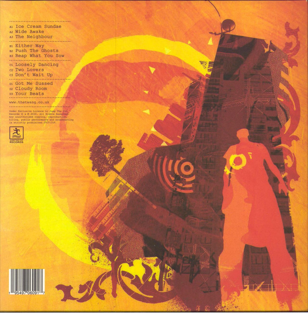 The Twang Love It When I Feel Like This - Orange Vinyl UK 2-LP vinyl record set (Double LP Album) 195497060917