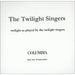 The Twilight Singers Twilight As Played by the Twilight Singers UK Promo CD-R acetate CD ACETATE