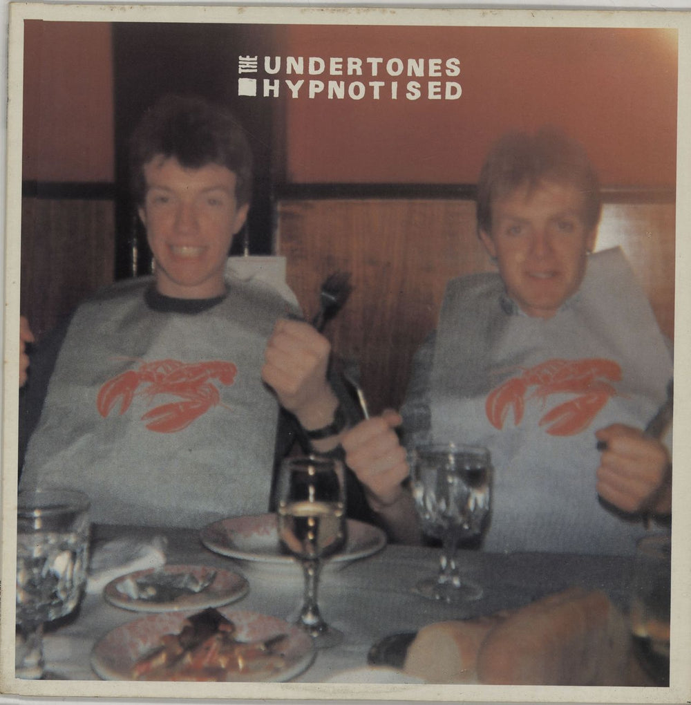 The Undertones Hypnotised + Lobster Stencil UK vinyl LP album (LP record) SRK6088