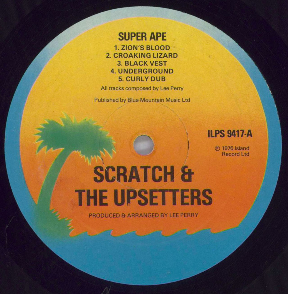 The Upsetters Super Ape - 1st VG UK vinyl LP album (LP record) TB8LPSU822386