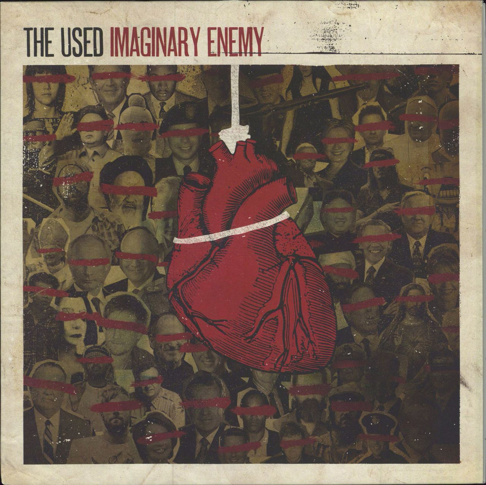 The Used Imaginary Enemy US vinyl LP album (LP record) HR793-1