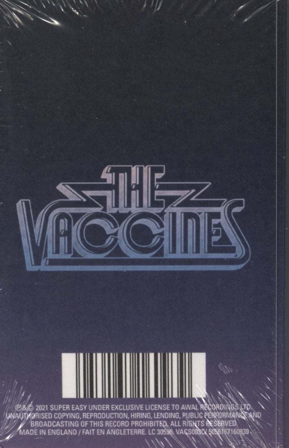 The Vaccines Back In Love City - Sealed UK cassette album 5056167160939