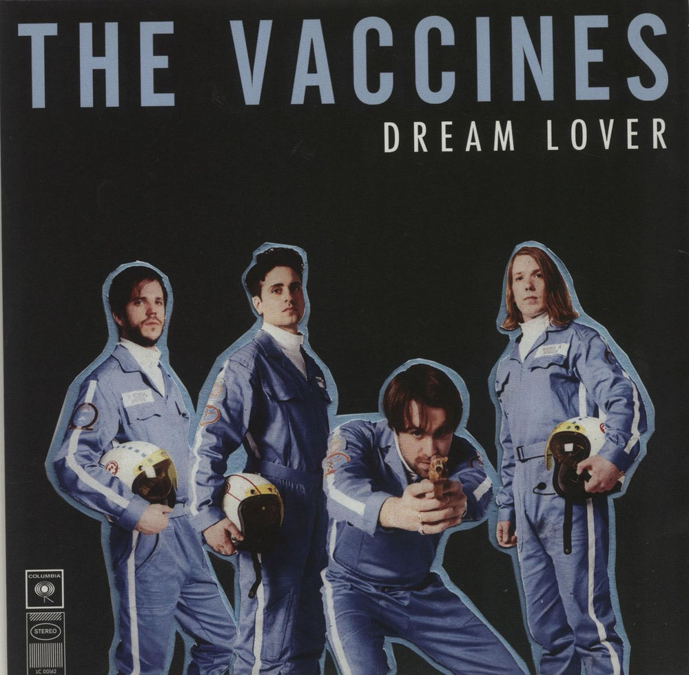 The Vaccines Dream Lover - Blue Vinyl UK 7" vinyl single (7 inch record / 45) 88875077627