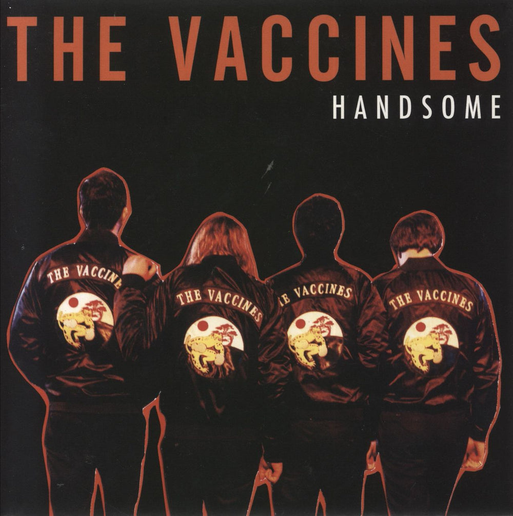 The Vaccines Handsome - Orange Vinyl UK 7" vinyl single (7 inch record / 45) 88875057597