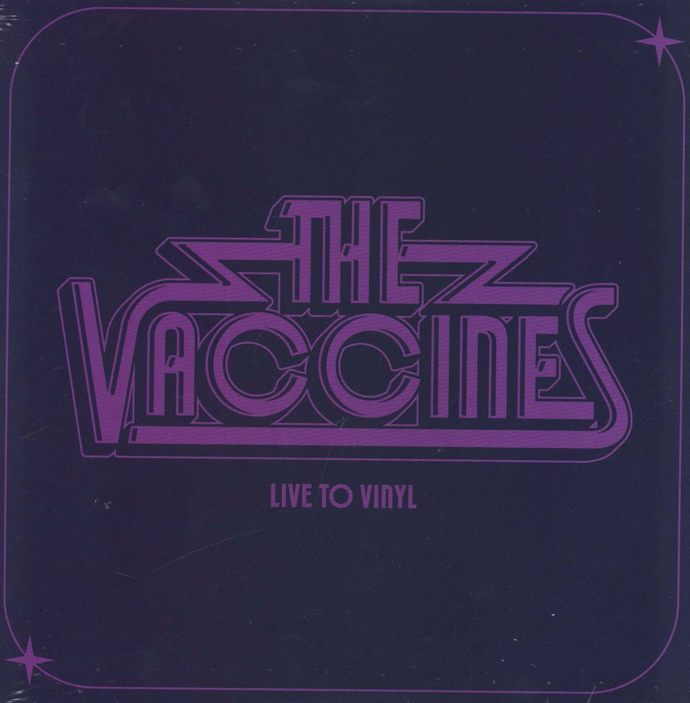 The Vaccines Live To Vinyl - Translucent Silver Vinyl - Sealed UK 10" vinyl single (10 inch record) VACS005LTV