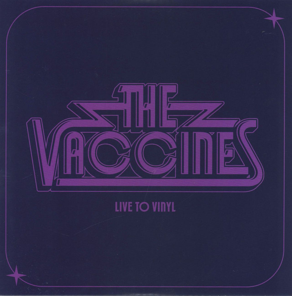 The Vaccines Live To Vinyl - Translucent Silver Vinyl UK 10" vinyl single (10 inch record) VACS005LTV