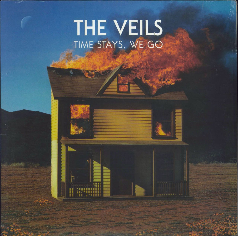 The Veils Time Stays, We Go - Red Vinyl + CD - Sealed UK vinyl LP album (LP record) PITLP001