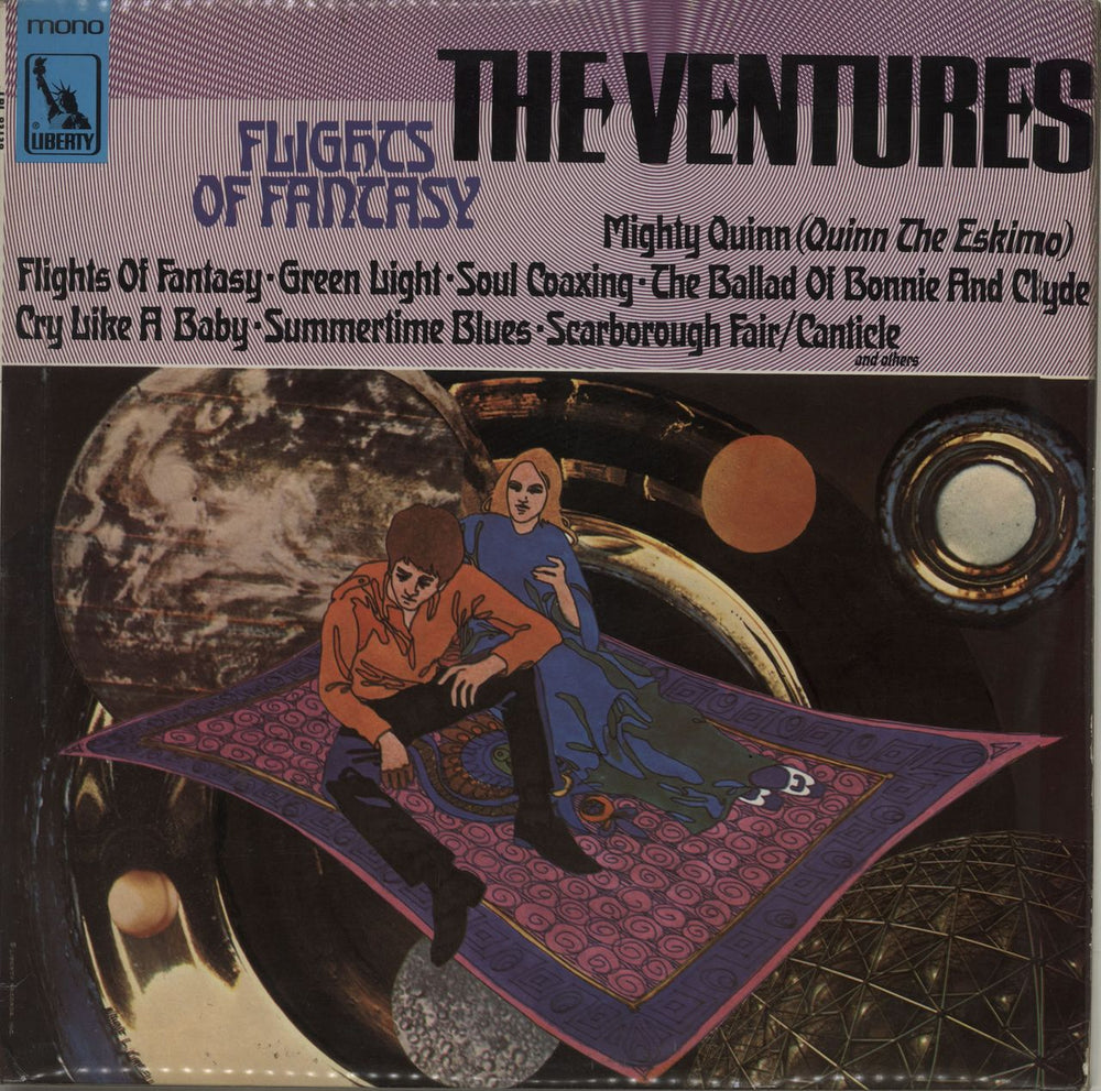 The Ventures Flights Of Fantasy UK vinyl LP album (LP record) LBL83138E