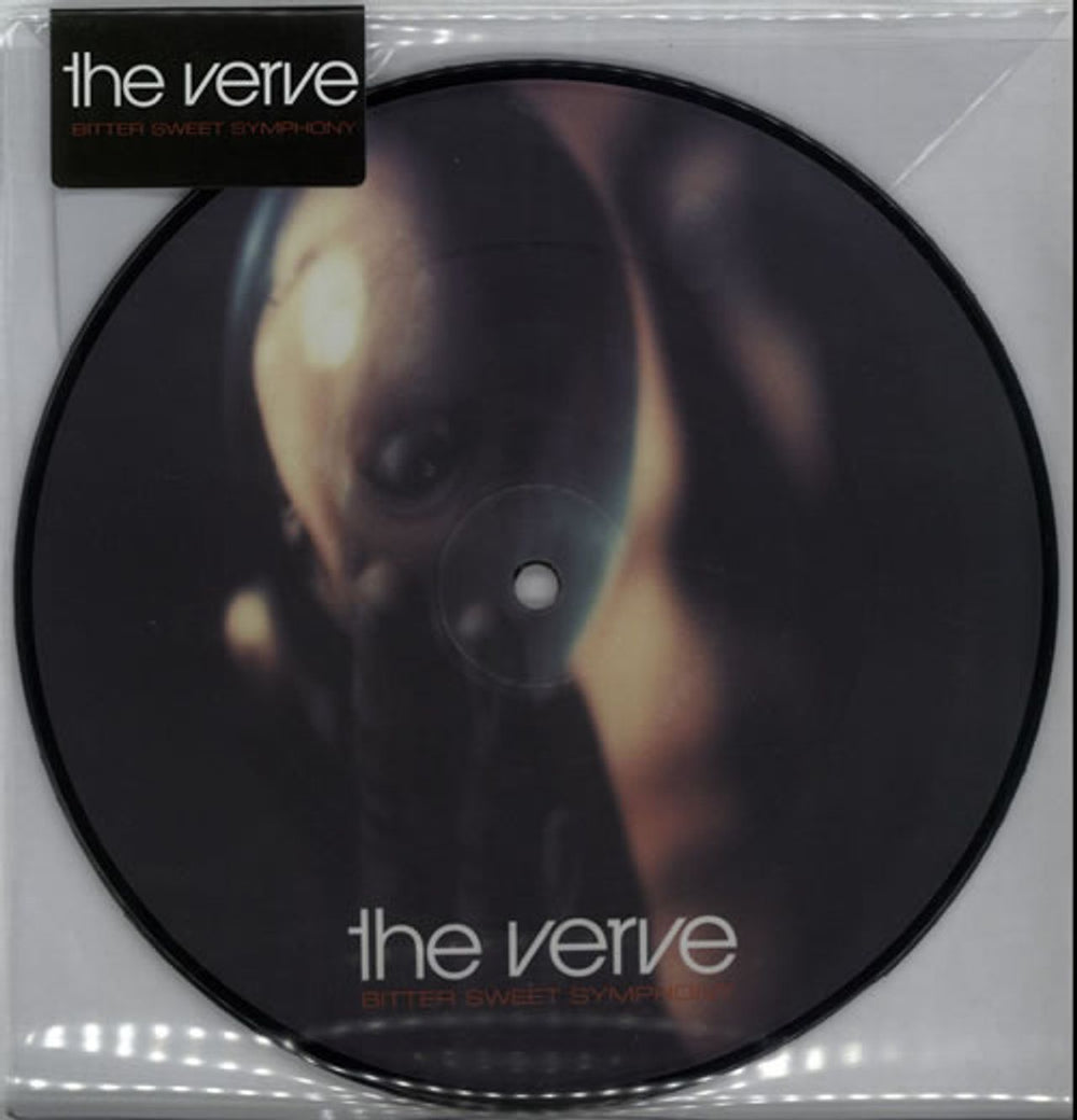 The Verve Bitter Sweet Symphony UK 7" vinyl picture disc (7 inch picture disc single) 0602537540679