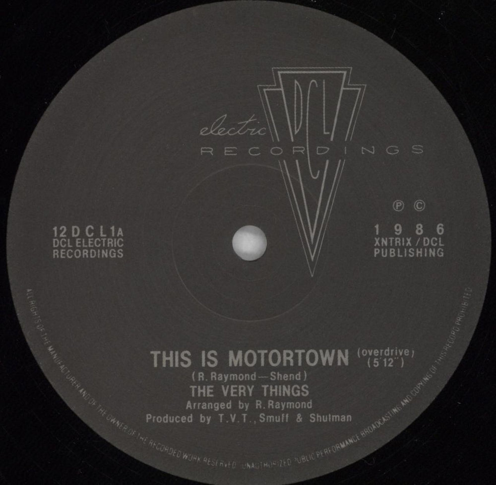 The Very Things This Is Motortown UK 12" vinyl single (12 inch record / Maxi-single) TFV12TH824772