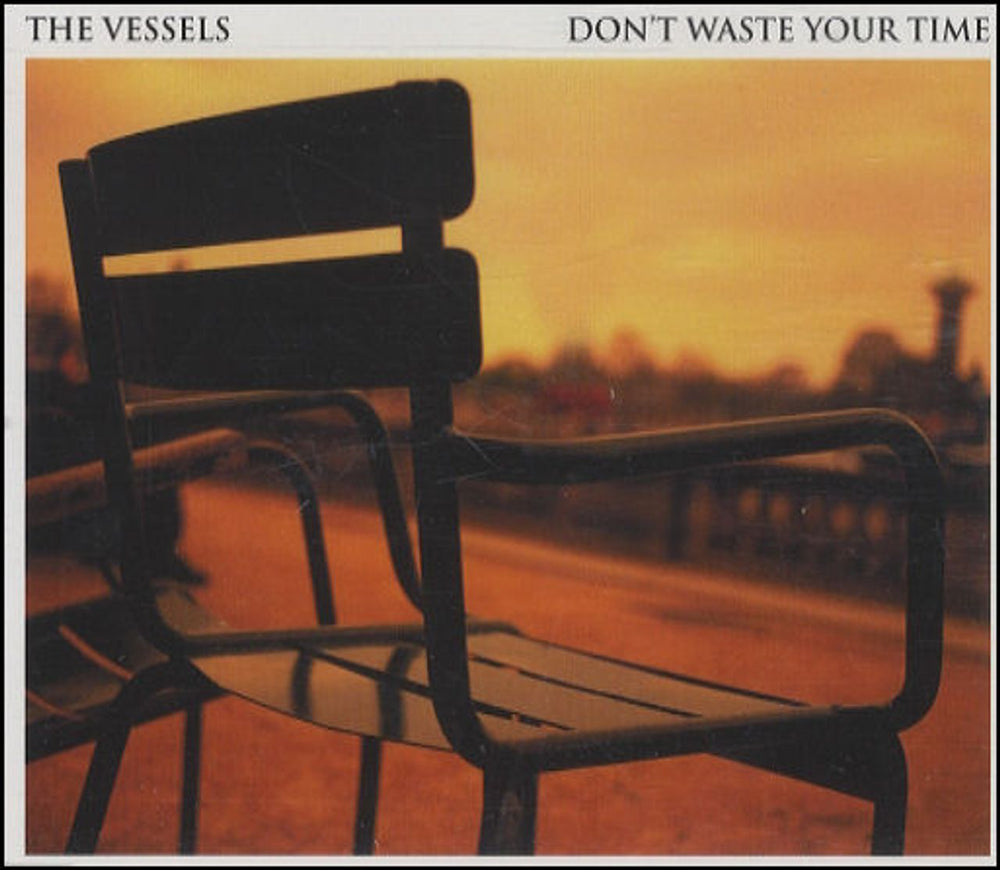 The Vessels Don't Waste Your Time UK CD single (CD5 / 5") 940142