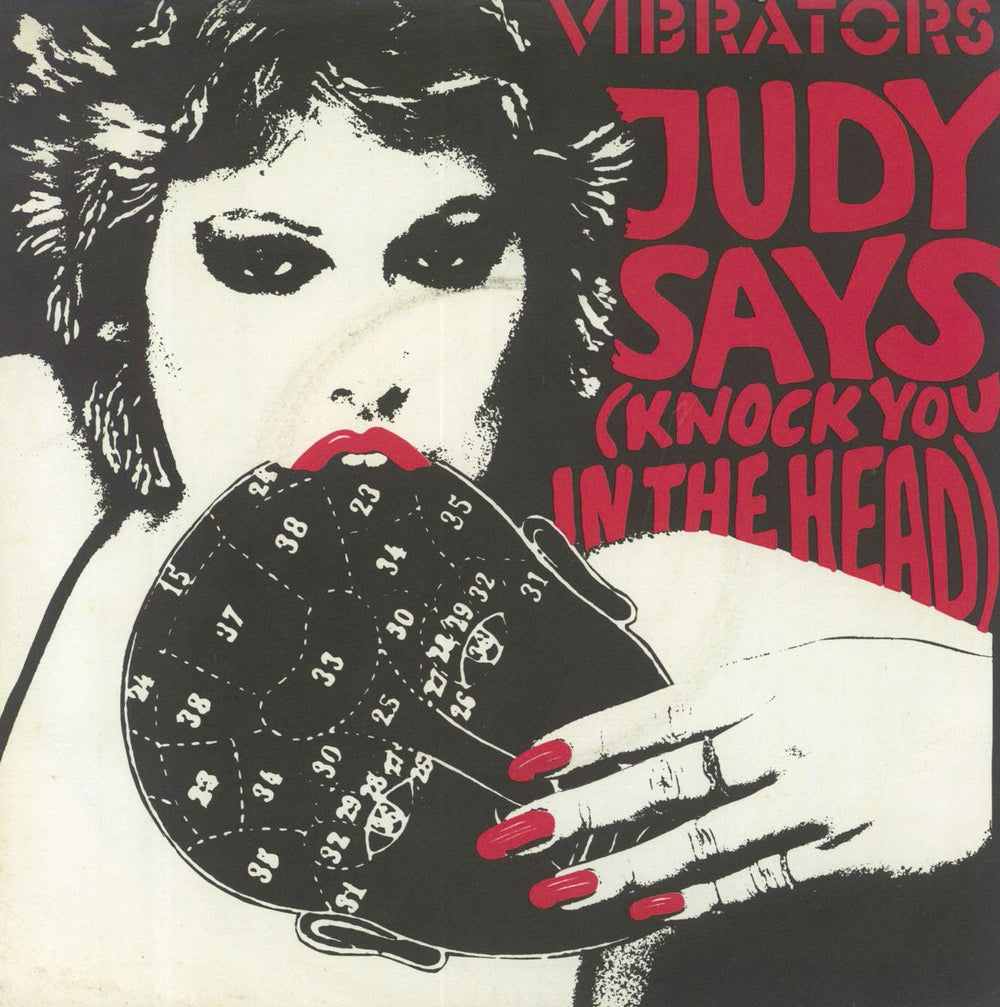 The Vibrators Judy Says (Knock You In The Head) + Picture Sleeve UK 7" vinyl single (7 inch record / 45) SEPC6393