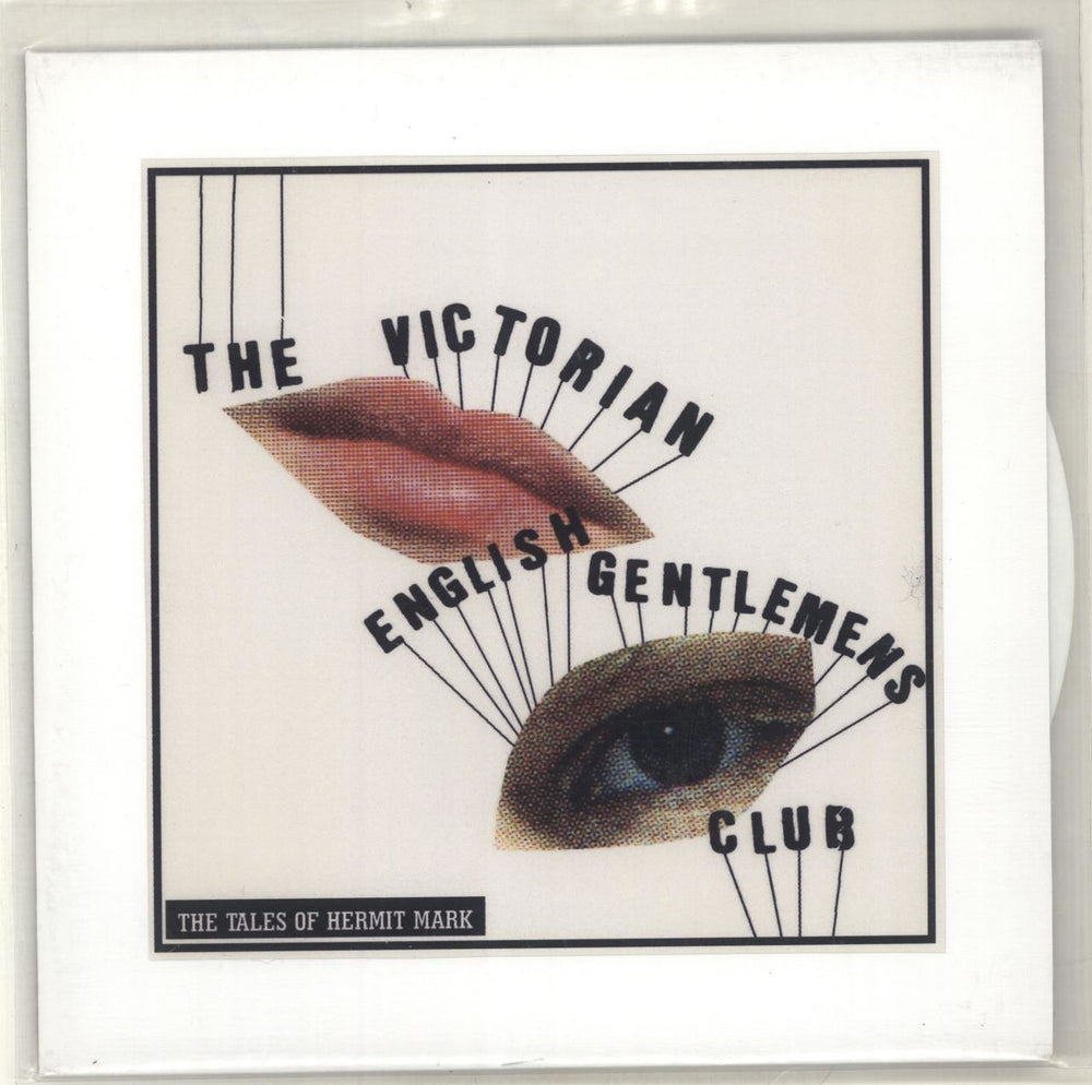 The Victorian Englishmens Club The Tales Of Hermit Mark - White Vinyl UK 7" vinyl single (7 inch record / 45) FP7051