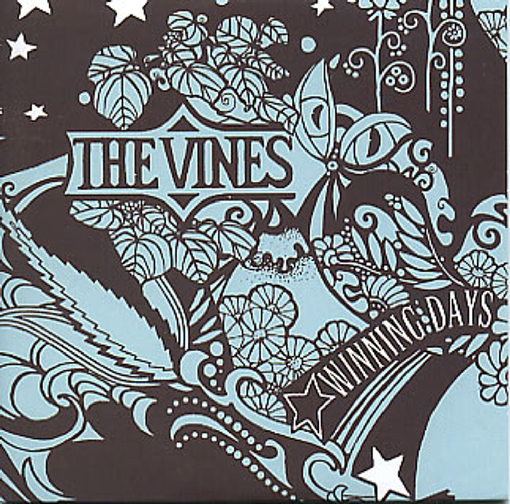 The Vines Winning Days UK Promo CD single (CD5 / 5") HVN139CDRP