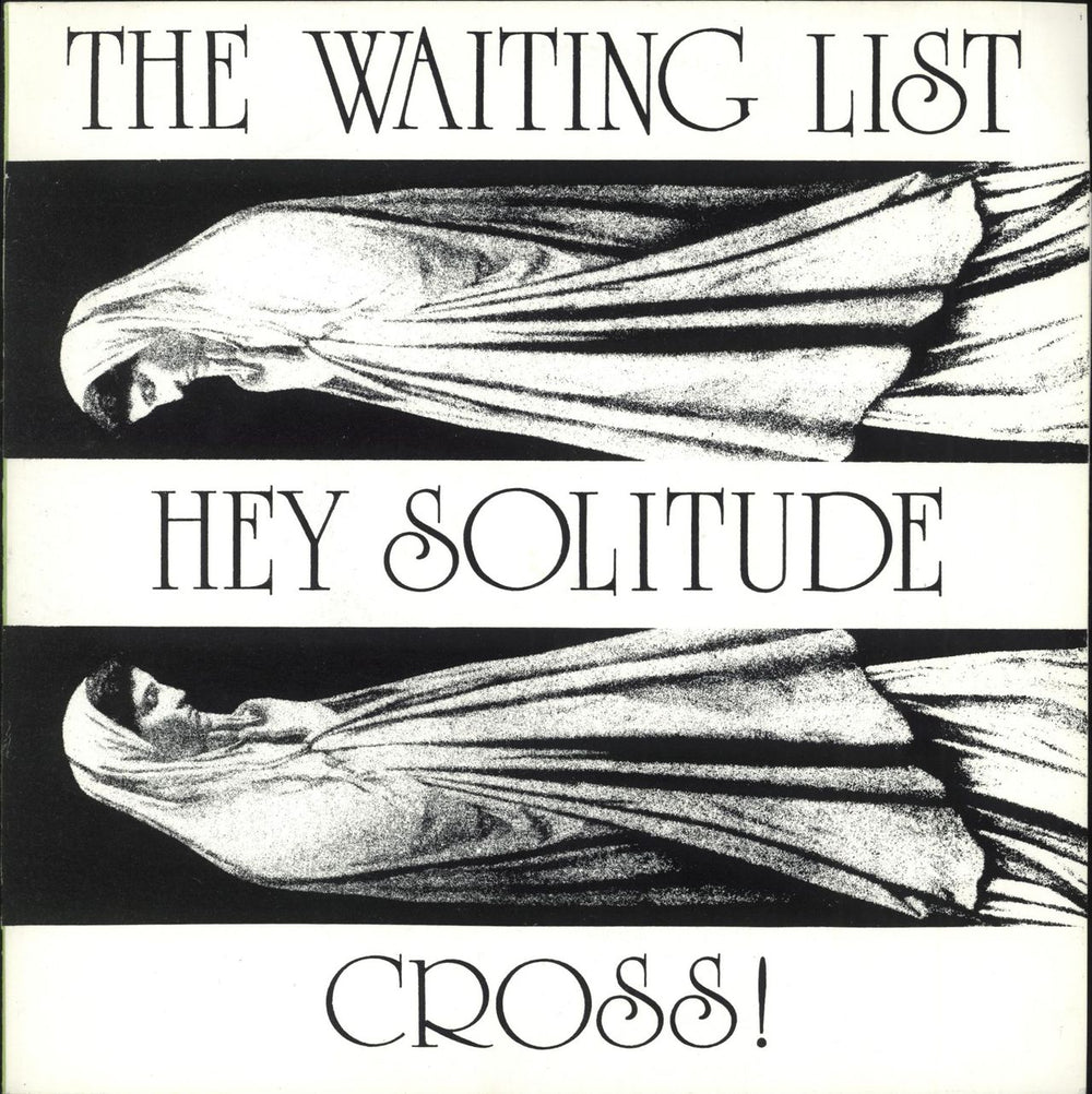 The Waiting List Cross! / Hey Solitude UK 7" vinyl single (7 inch record / 45) RUTEP5