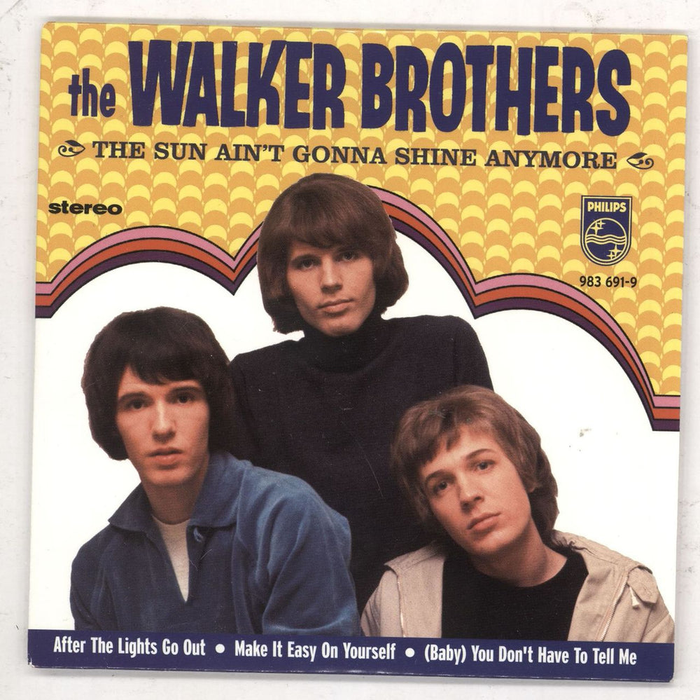 The Walker Brothers The Sun Ain't Gonna Shine Anymore UK CD single (CD5 / 5") 9836919