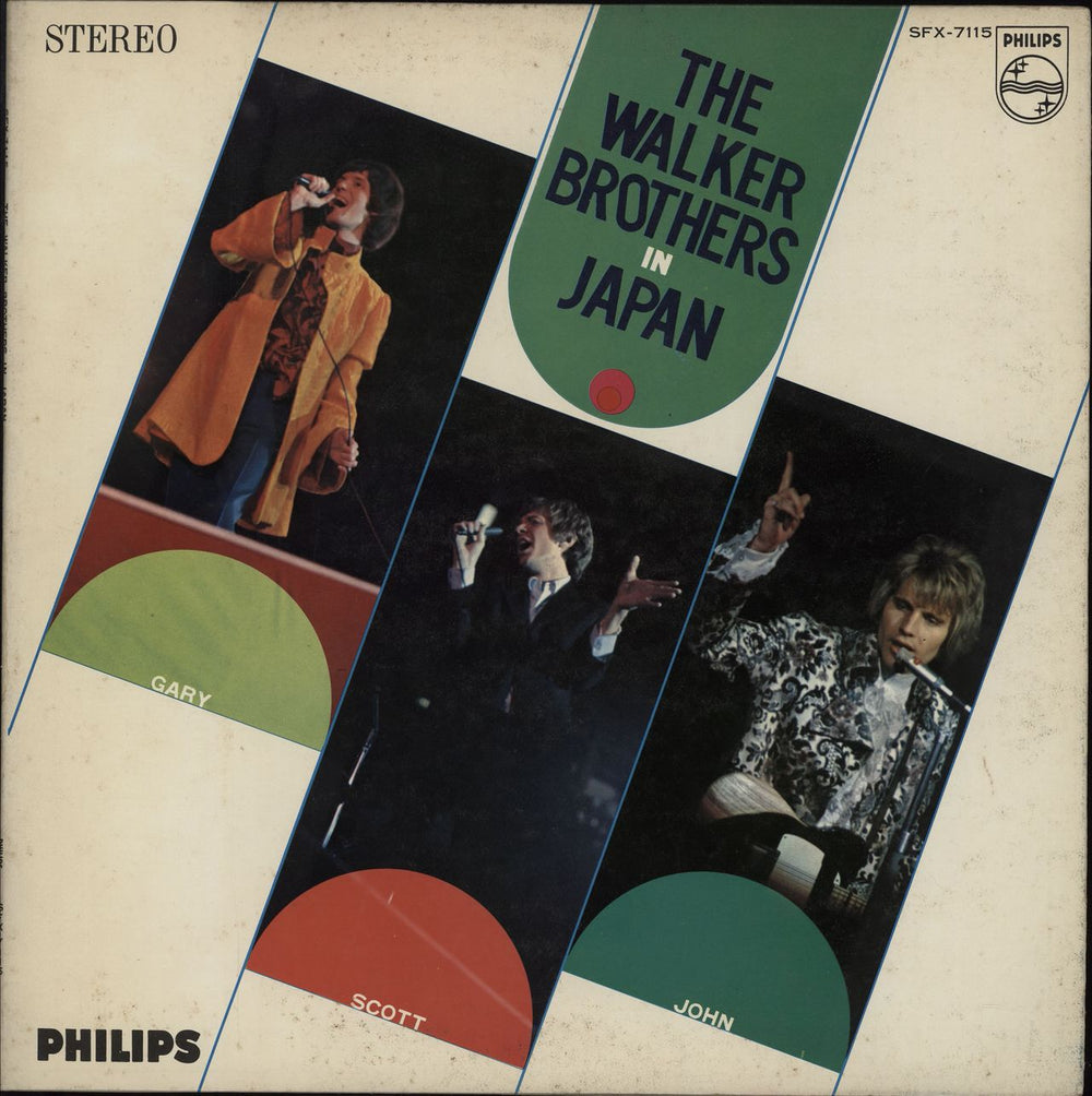 The Walker Brothers The Walker Brothers In Japan Japanese Promo vinyl LP album (LP record) SFX-7115