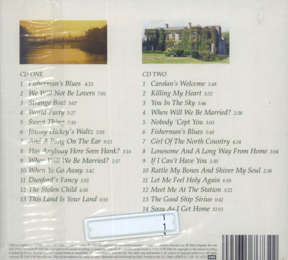 The Waterboys Fisherman's Blues - Collector's Edition UK 2 CD album set (Double CD) 094635767322