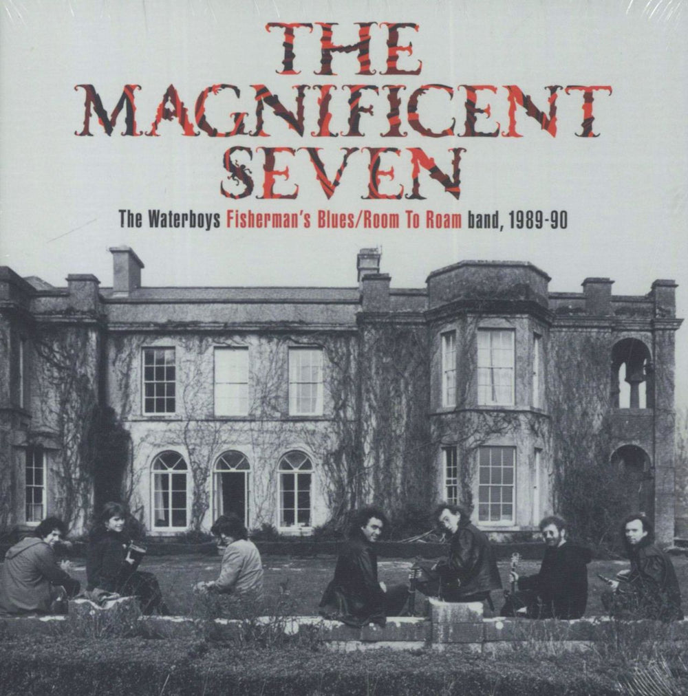 The Waterboys The Magnificent Seven - The Waterboys Fisherman's Blues/Room To Roam Band, 1989-90 UK CD Album Box Set CHENC16