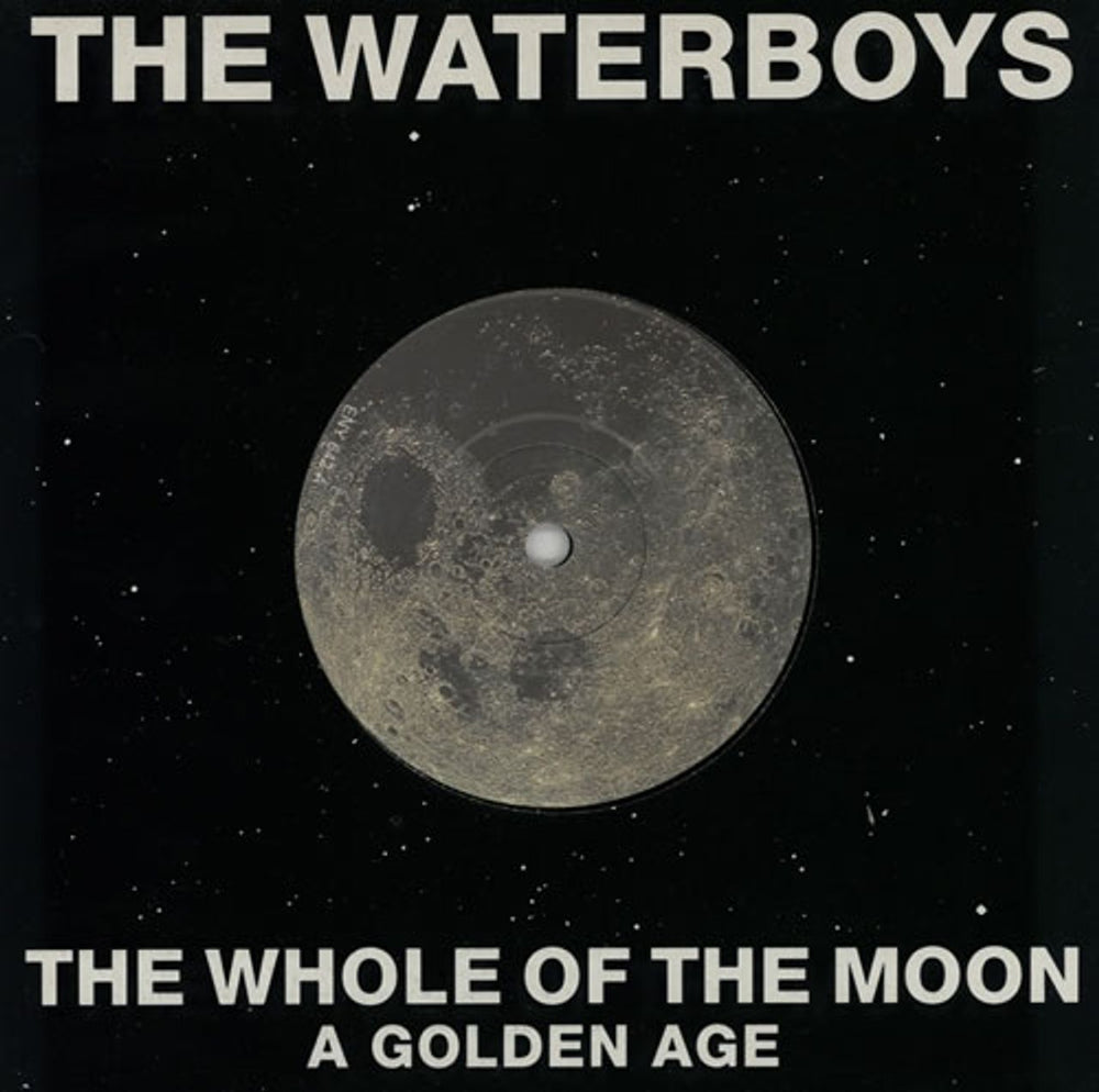 The Waterboys The Whole Of The Moon - Paper label UK 7" vinyl single (7 inch record / 45) ENY642