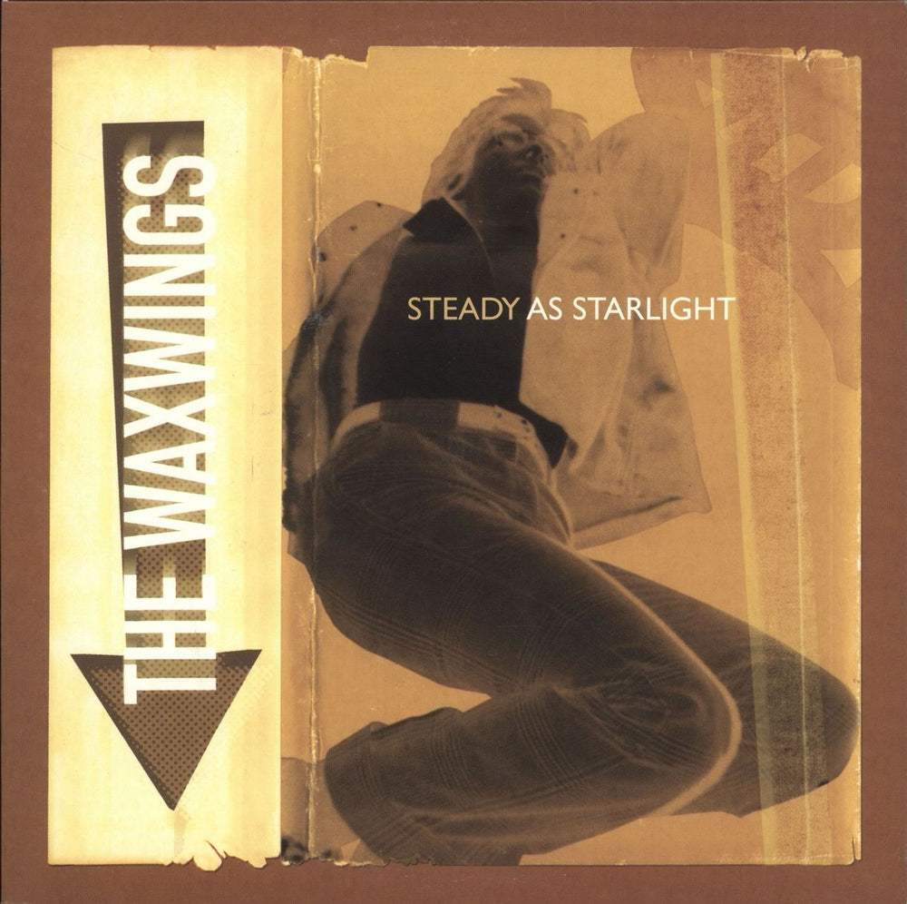 The Waxwings Steady As Starlight - Orange Vinyl US 7" vinyl single (7 inch record / 45) LOOG07