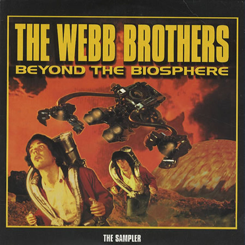 The Webb Brothers Beyond The Biosphere UK Promo CD single (CD5 / 5") SAM00118