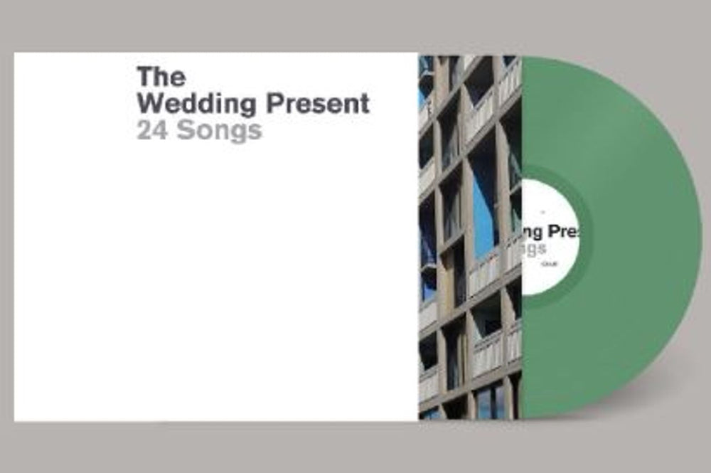 The Wedding Present 24 Songs - Transparent Mint Green Vinyl - Sealed UK 3-LP vinyl record set (Triple LP Album) CLUE124LPD