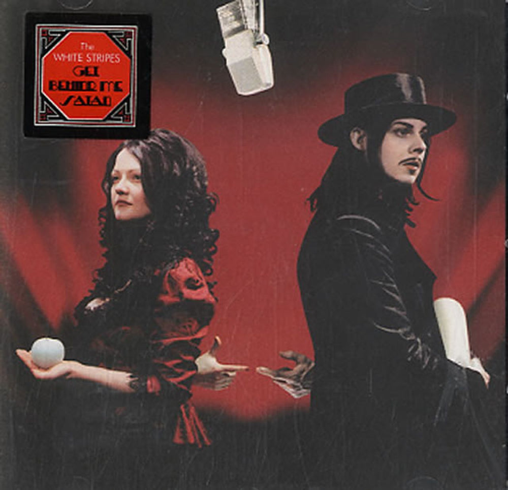 The White Stripes Get Behind Me, Satan UK CD album (CDLP) XLCD191