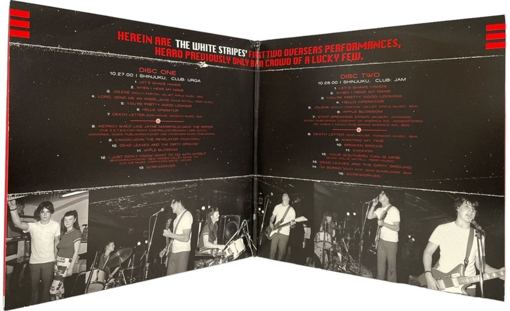 The White Stripes Live Under The Lights Of The Rising Sun - Vault Package #21 - Mailer US 2-LP vinyl record set (Double LP Album) WST2LLI810368