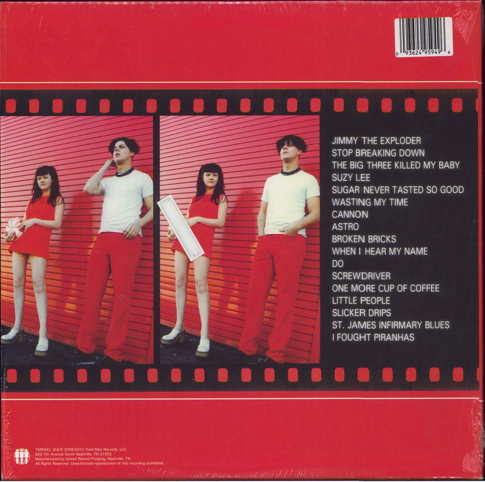 The White Stripes The White Stripes - 180gm US vinyl LP album (LP record) 093624959496