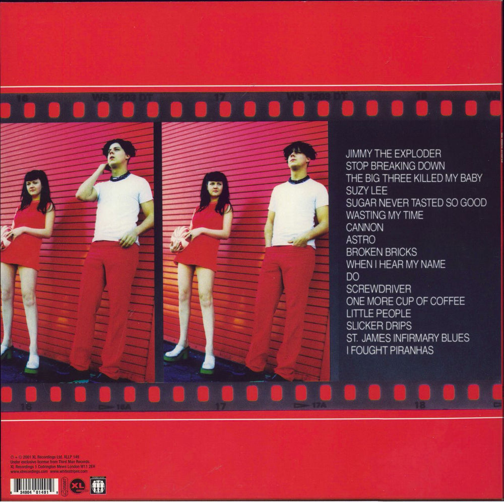 The White Stripes The White Stripes - EX UK vinyl LP album (LP record) 634904014919