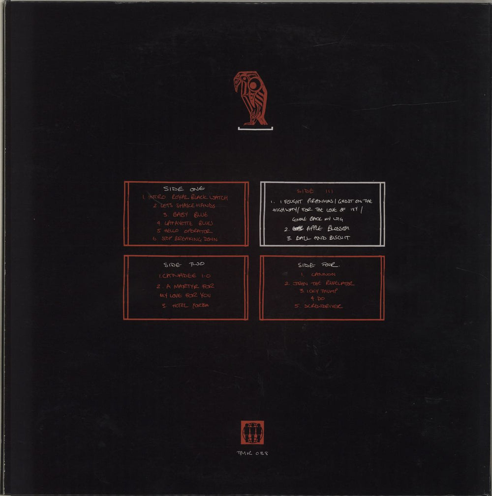 The White Stripes Under Great White Northern Lights B-Shows US 2-LP vinyl record set (Double LP Album)